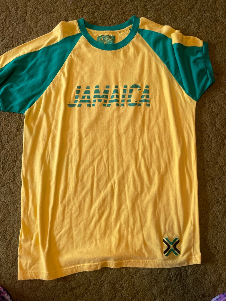 Authentic Brand Tbl Sport Sports Jamaica Soccer Shirt  Xl
